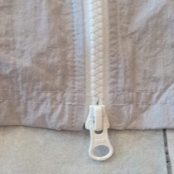 New Reebok Woven Long Sleeve Stirling Grey Bomber Collar 3/4 Length Coat WMN 2X - Picture 10 of 14